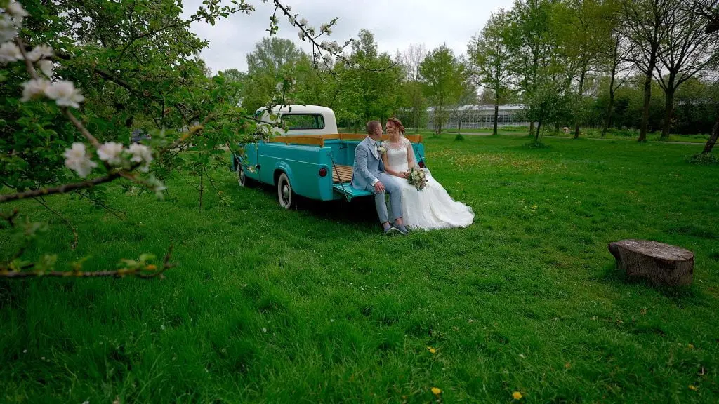 Trouwfilm Lienden van Bert & Lisanne.